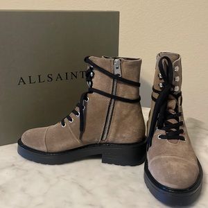 ✨NWT✨ All Saints Dusty Suede Boots